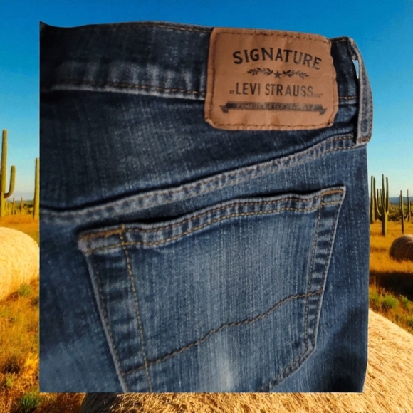 LEVI'S - 30W X 32L Men's Blue Jeans - Picture 6 of 11